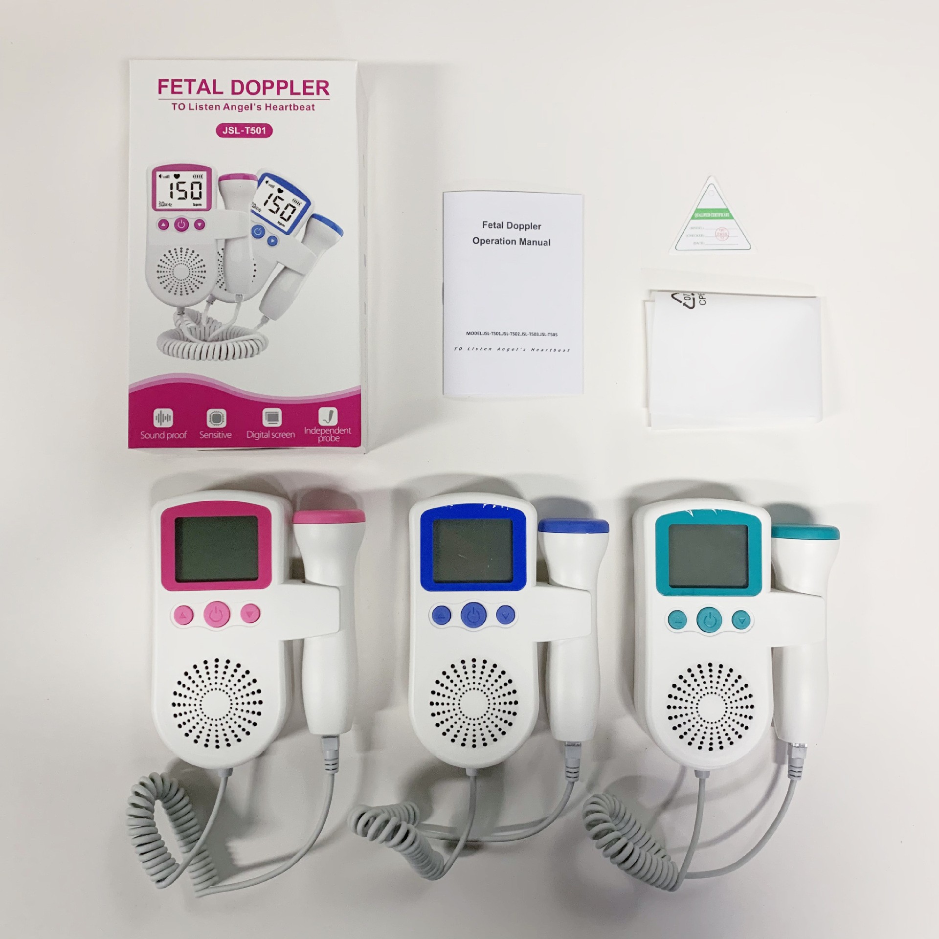 Cross-Border Fetal Heart Rate Meter, Foreign Trade Home Fetal Monitor, Pregnant Woman Fetal Movement Monitor, Household Fetal Heart Rate Detector