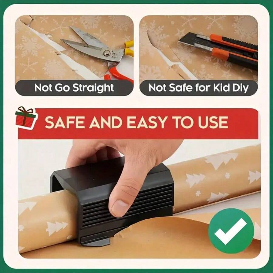 Cross-Border Wrapping Paper Cutter High-Precision Blade Manual Cutting Tool Handmade DIY Clipping Slider Paper Cutter