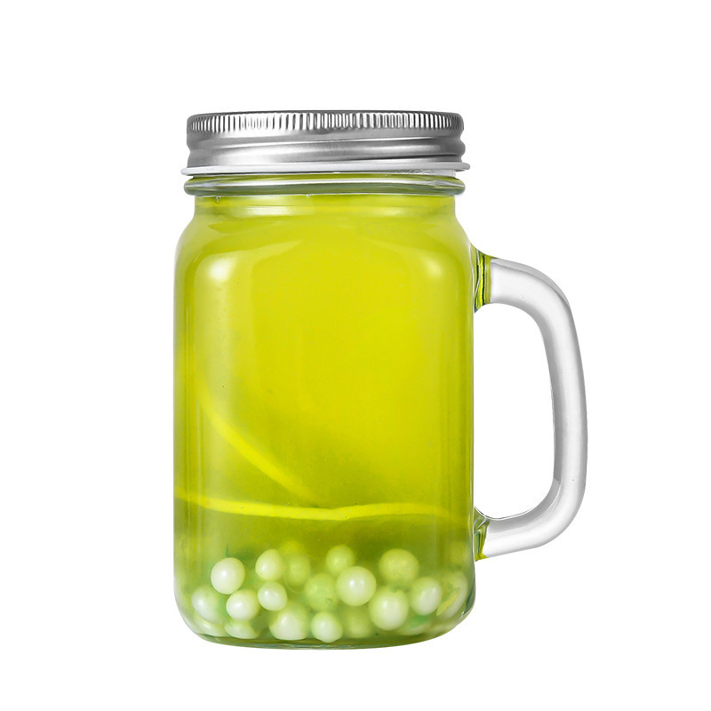 40ml Transparent Coffee Concentrate Dispensing Bottle Glass Bottle Mini Mason Cup Fruit Wine Bottle Honey Jam Dispensing Jar