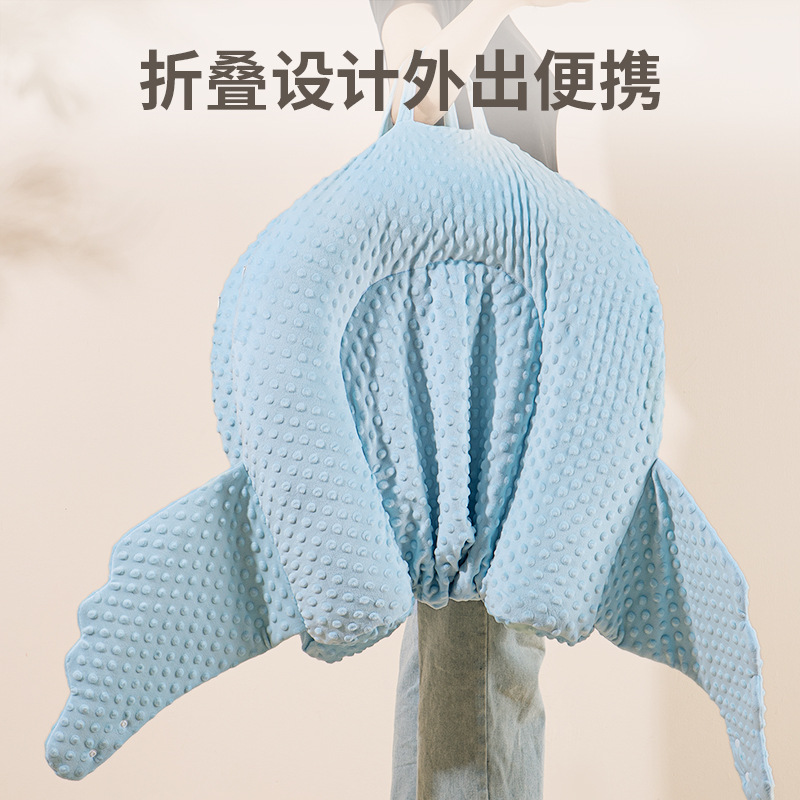 Newborn Baby Anti-startling Landing Wake-up Sleeping Mat Spitting Milk Sloping Mat Bed Bed Crib Comfort Sleeping Artifact Bed