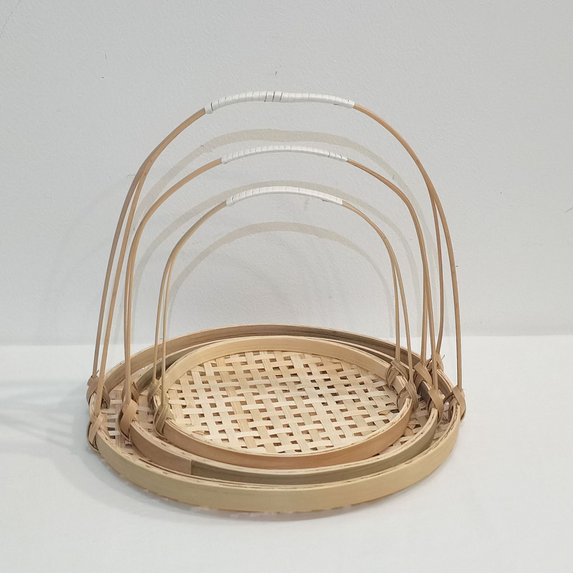 Bamboo Products, Handmade Bamboo Baskets, Small Bamboo Baskets, Hand-Held Baskets, Souvenir Gifts, Wholesale Cake Baskets, Small Mini Baskets, Bamboo Weaving