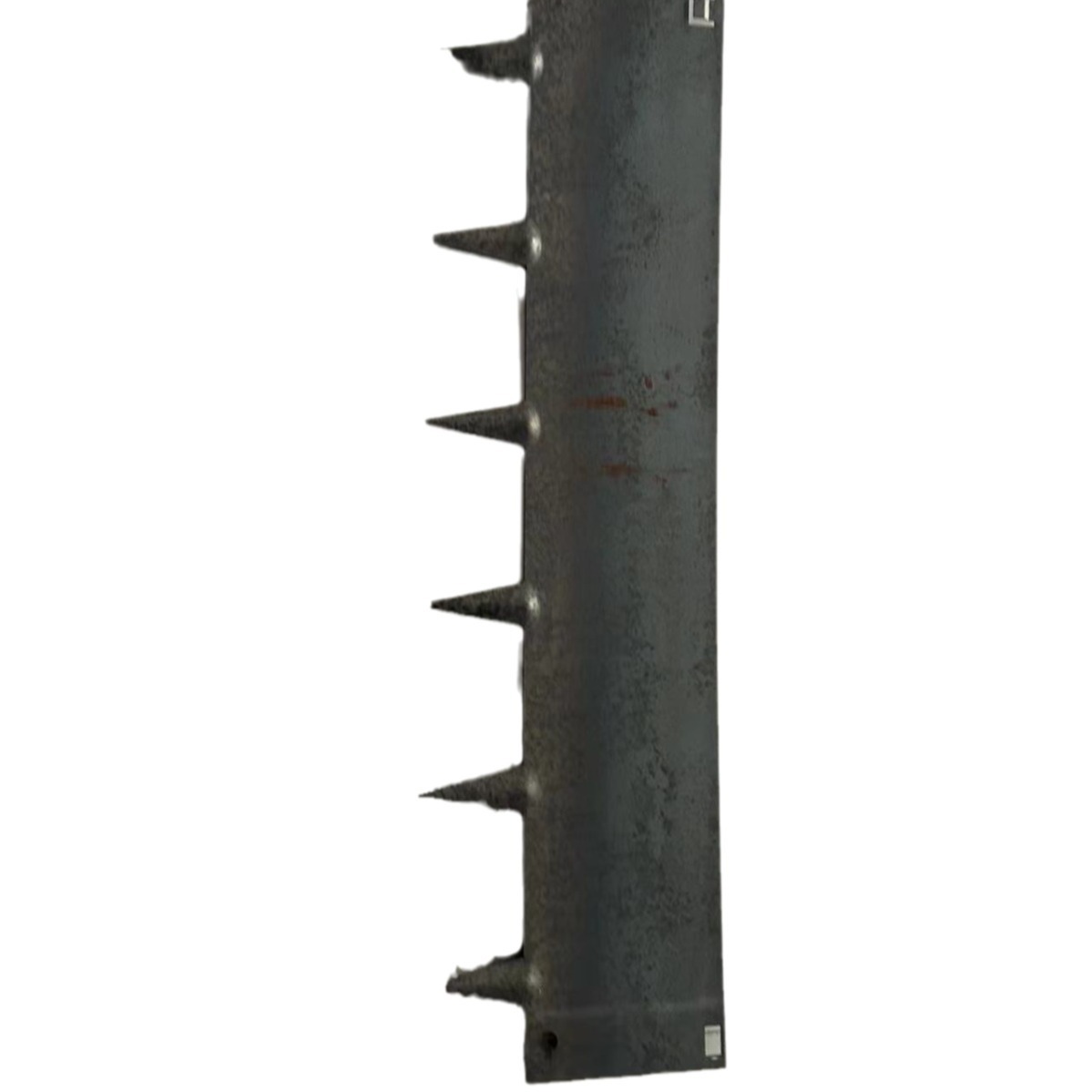 Weather-Resistant Steel 6-Tooth Garden Edge Spray Molding Process Ready-Made Flower Pond Edge Rusty Steel Plate Outdoor Courtyard Retaining Wall