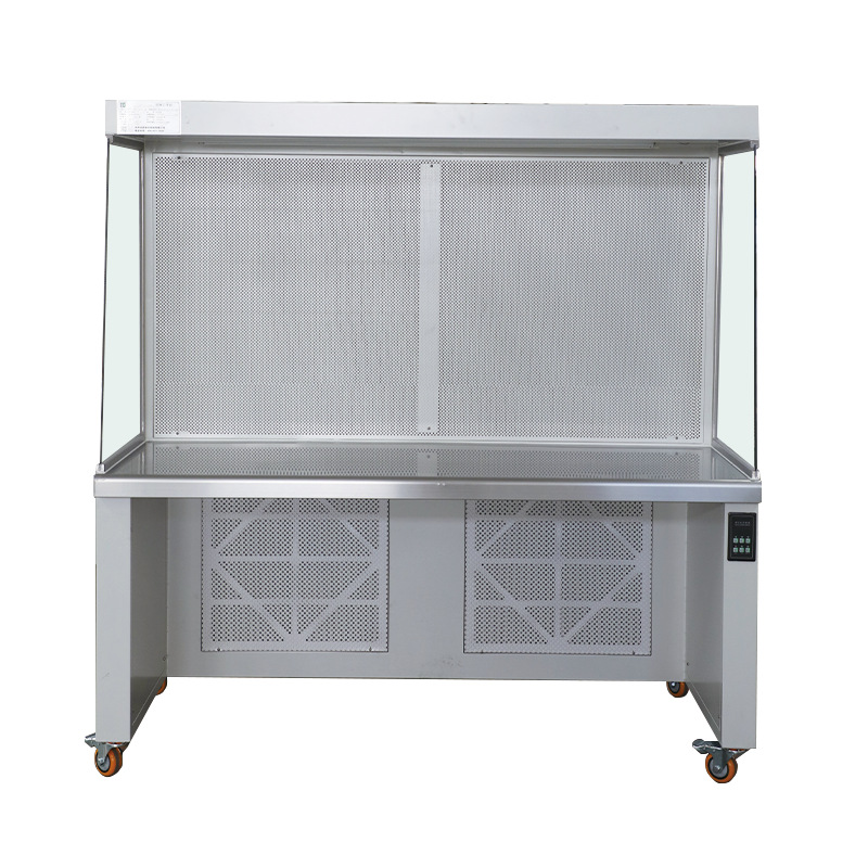 Laboratory Floor-Standing Clean Workbench Uv Lighting High-Efficiency Filtration Class 100 Double Horizontal Flow Clean Bench