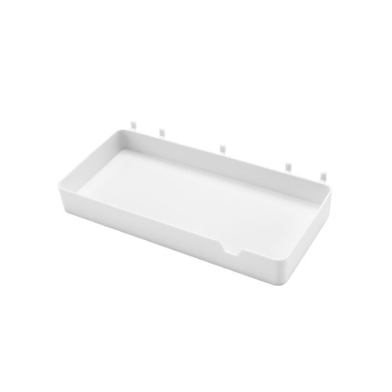 Perforated Board Accessories with 32 Holes, Hooks, Storage Box Set, Shelf Organizer, Perforated Board Storage