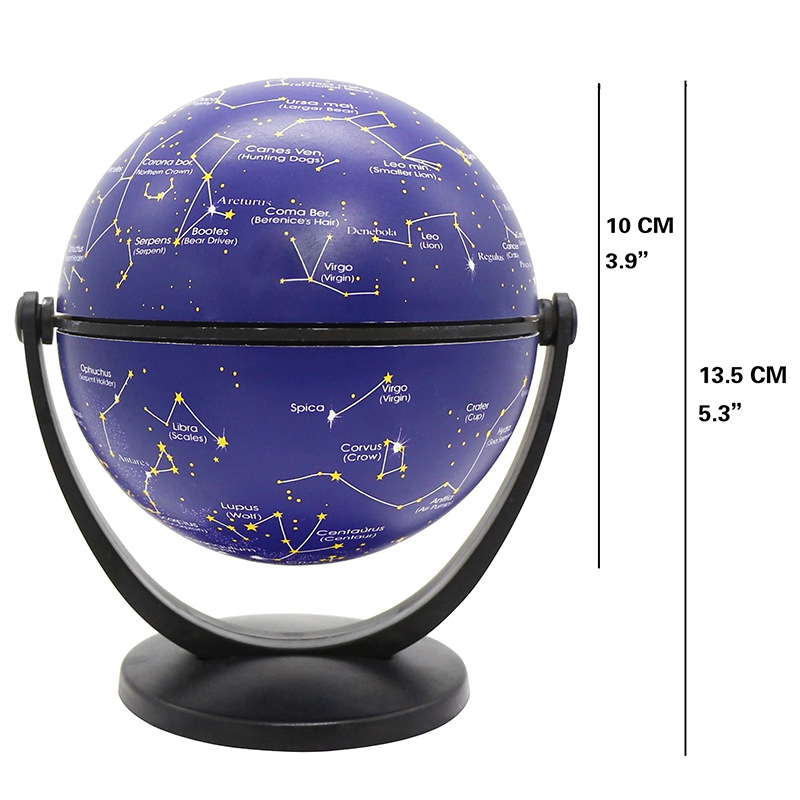 Cross-Border English Version of Retro Small Globe Craft Decoration Teaching Ornaments Universal Globe Exquisite Gifts