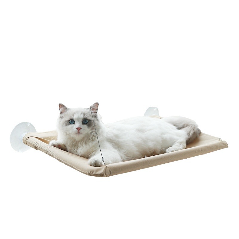 Cross-border Upgraded Cat Hammock Four Seasons Pet Nest Sucker Hanging Cat Nest Folding Windowsill Cat Bed Pet Supplies