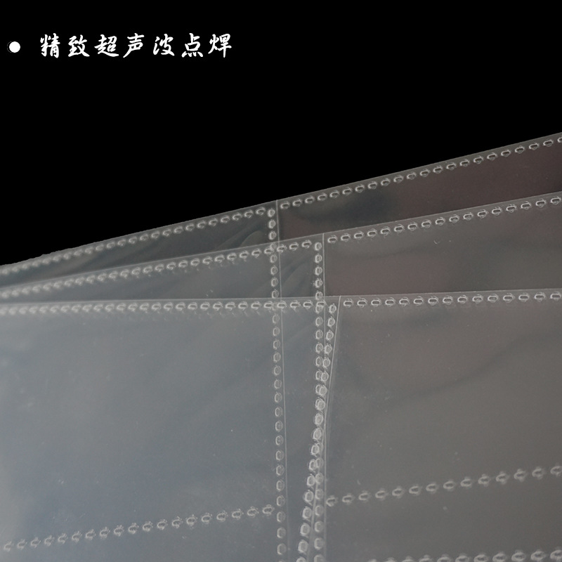 In-Stock Nine-Grid Card Album with 9 Double-Sided Pages, Suitable for Pokémon Cards, Photos, and Business Cards