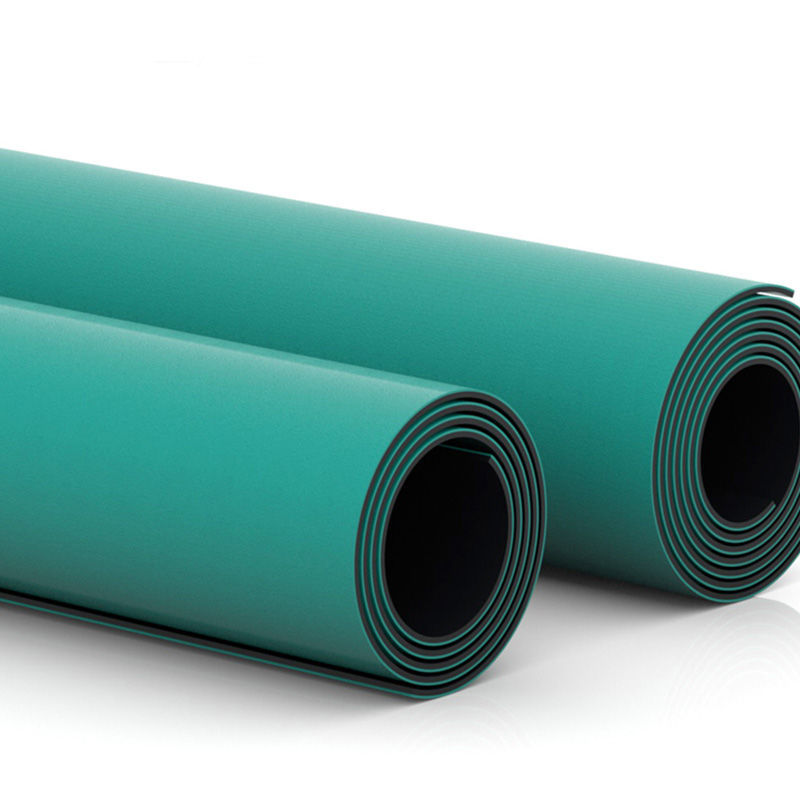 Anti-Static Table Mat Pvc Mat High Temperature Resistant Rubber Green Laboratory Workbench Repair Tablecloth Table Mat