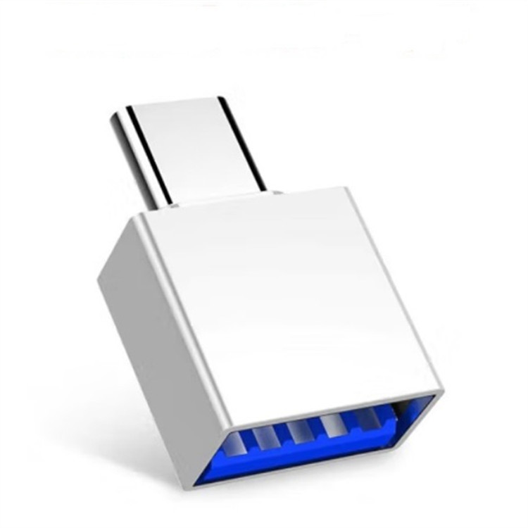 Square Otg Adapter Type-C to Usb3.0 Android Mobile Phone U Disk Car V8 Adapter Micro to USB