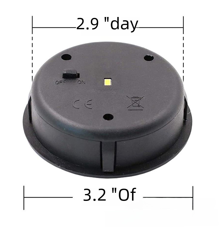 Solar battery box iron lantern accessories electronic accessories plastic lamp