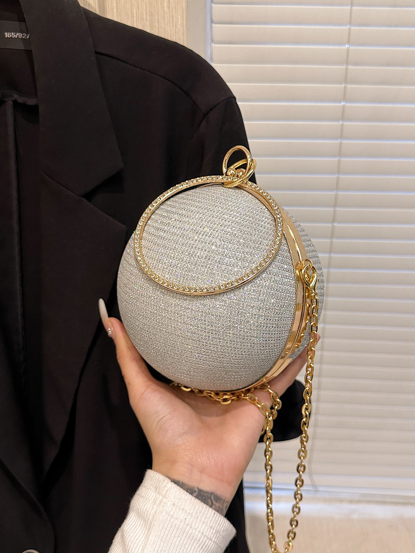 Evening Bag Niche Design Ball Bag Women's New High-End Portable Crossbody Chain Small Bag Mini Lipstick Bag