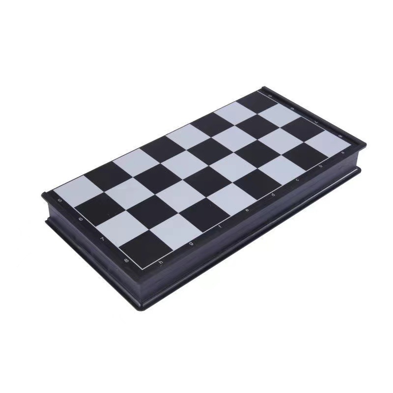 Cross-Border Chess Magnet with Chessboard for Children Entry-Level Plastic Extra Large Magnetic Portable Educational Foldable