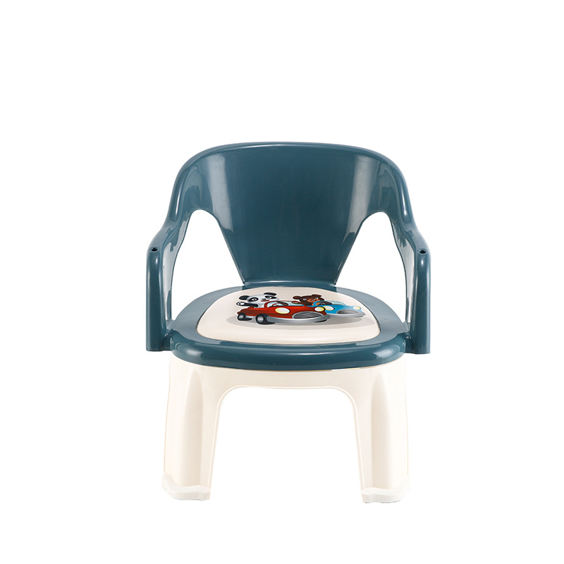 Children's baby dining chair household calling chair boys and girls plastic stool baby dining table plate backrest chair