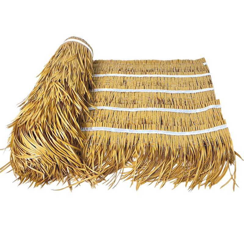 Artificial Thatched Outdoor Plastic Cottage Eaves Decoration Straw Scenic Area Homestay Pavilion Imitation Artificial Tile Thatched