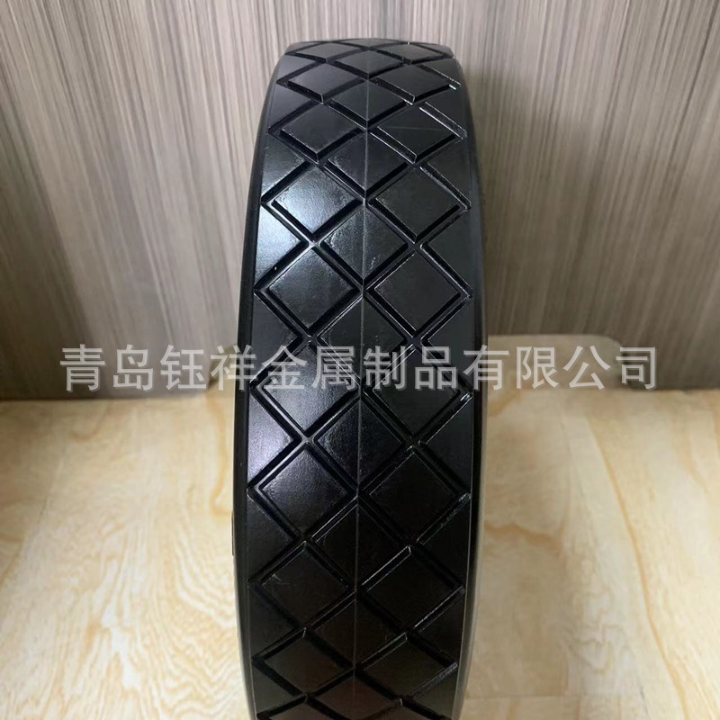 14inch Special-Shaped Pu Polyurethane Foam Wheel Trailer Tire Debris Car Rear Large Wheel Tool Car Solid Wheel