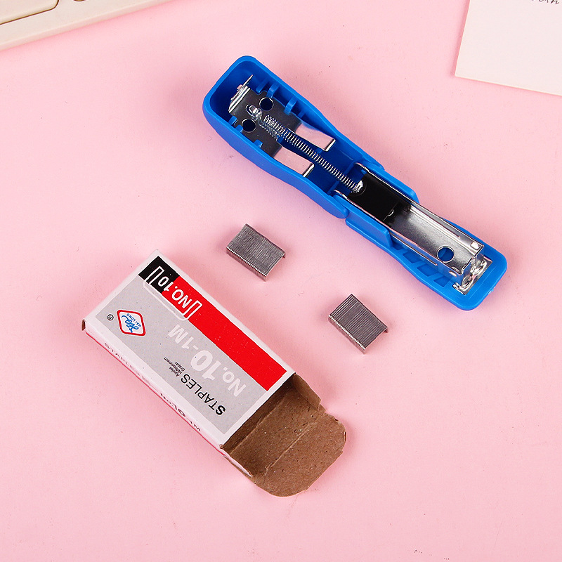 Stapler suit cute stapler Mini small size stapler student stationery wholesale suit stapler wholesale