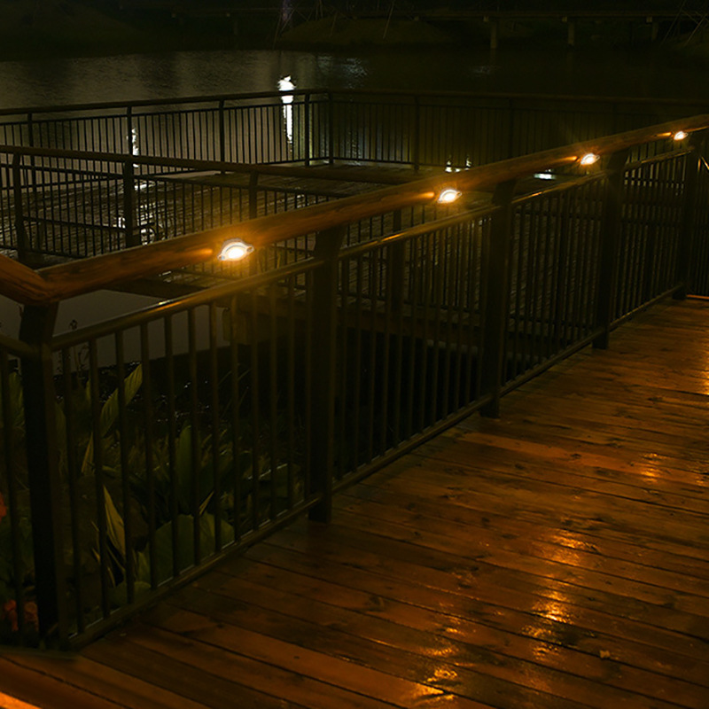 1W LED armrest light arc guardrail tube contour light 30 ° polarized IP67 waterproof aluminum outdoor lighting