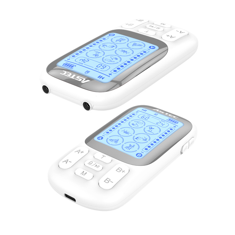 Amazon new 24-model tens physiotherapy instrument EMS acupuncture massager built-in lithium battery massager