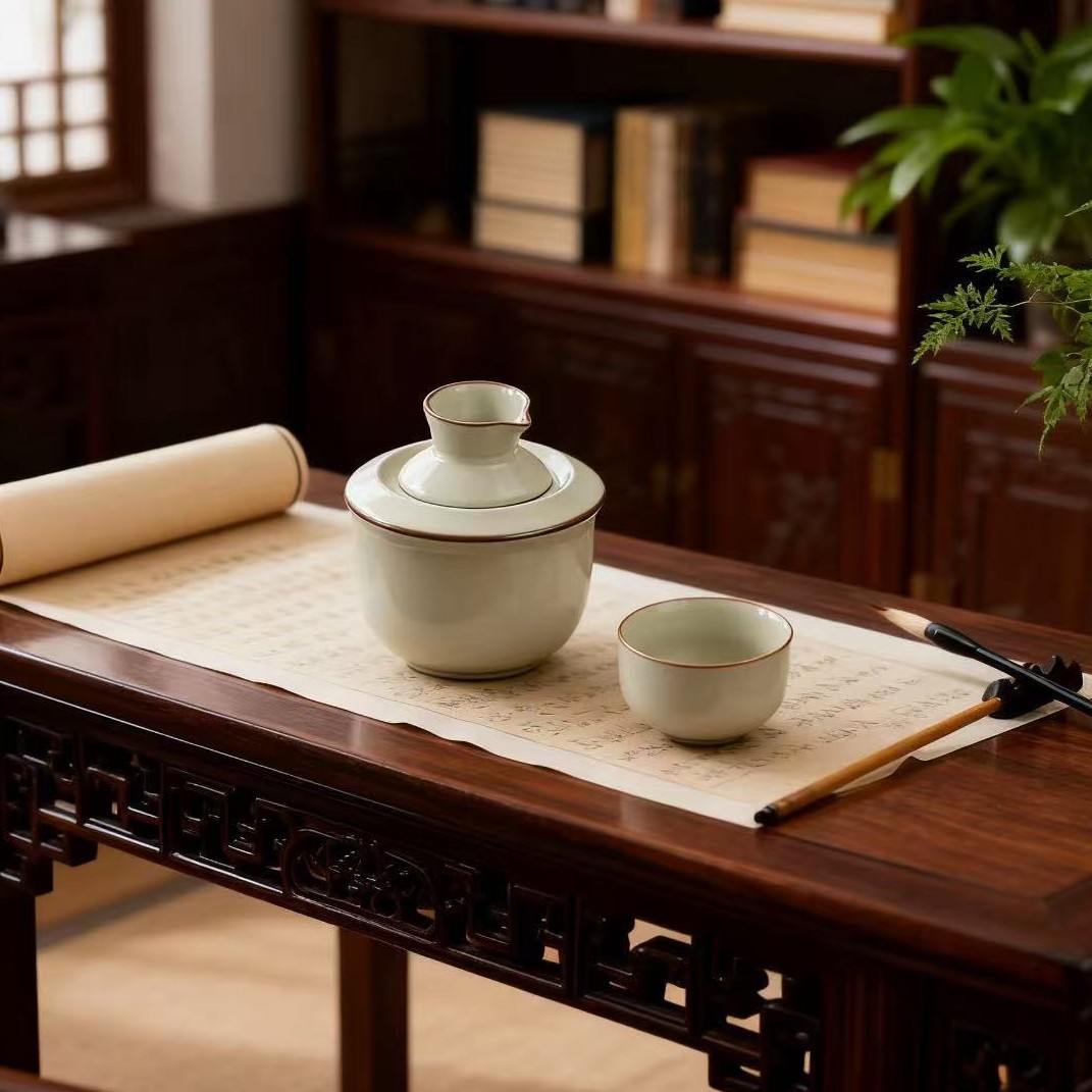 Подогреватель вина, китайский чайник, набор из трех предметов Ru, подогреватель желтого и белого вина, бизнес-подарок