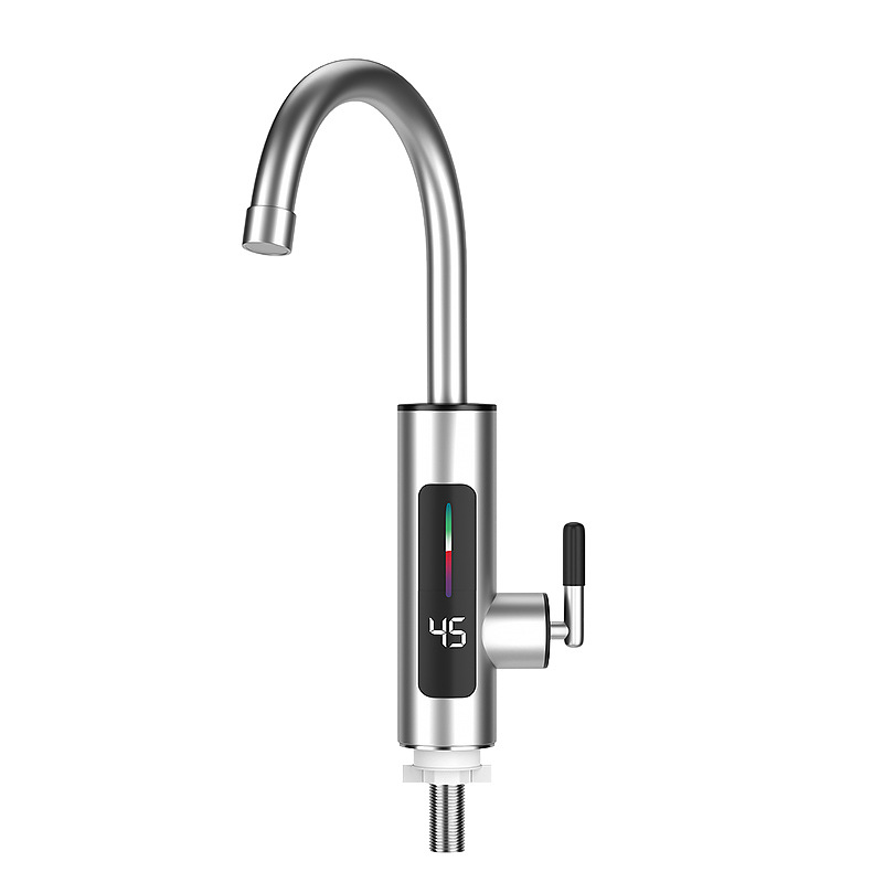 Household Stainless Steel Electric Hot Water Faucet Constant Temperature Digital Display Hot and Cold Dual-Use Instant Hot Water Faucet Cross-Border