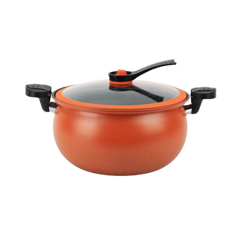New Chinese Style Chubby Dundun Soup Cooker Pressure Cooker Non-stick Cooker Large Capacity Household Multifunctional Maifanite Micro-pressure Cooker