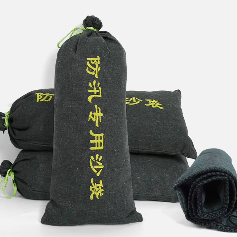 Flood Prevention Sandbags for Stations, Flood Barrier for Residential Areas, Property Water-Blocking Sandbags, Fire Emergency Thickened Canvas Flood Prevention Sandbags