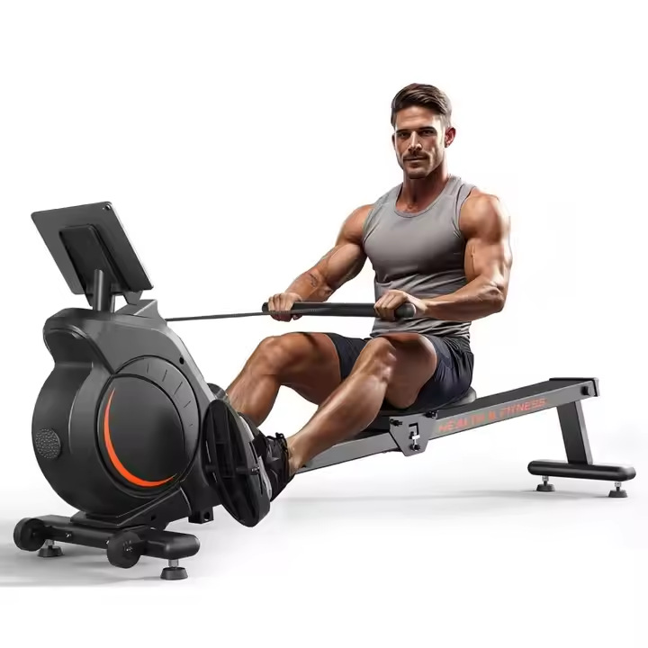 Cross-border explosive magnetic control rowing machine foreign trade for rowing machine home fitness machine cross-border company