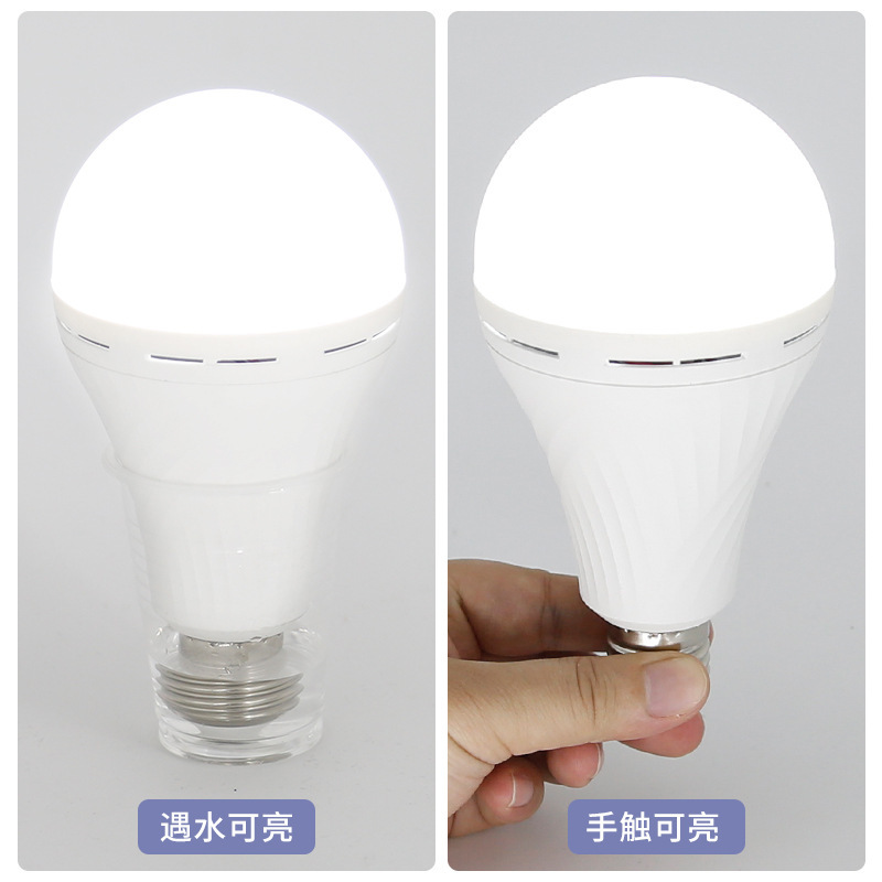 Led Energy-Saving Emergency Bulb Lamp Outdoor Camping Style Night Market Stall Home Power Outage Bedroom E27 Lighting Small Waist