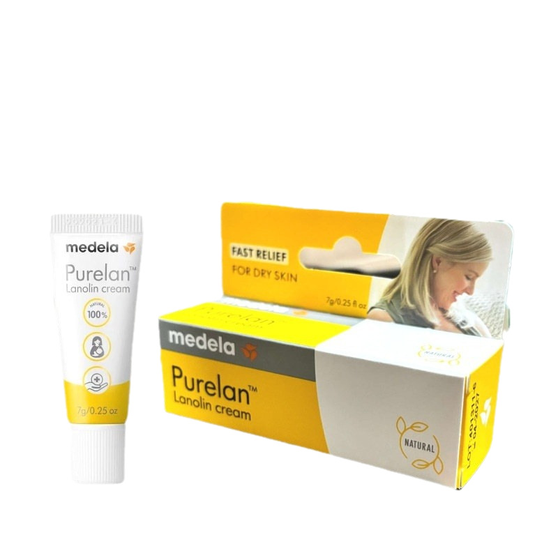 Medela medela Sheep Fat Cream Nipple Cream Moisturizes Nipples during Pregnancy and Lactation to Prevent Chapped 7g