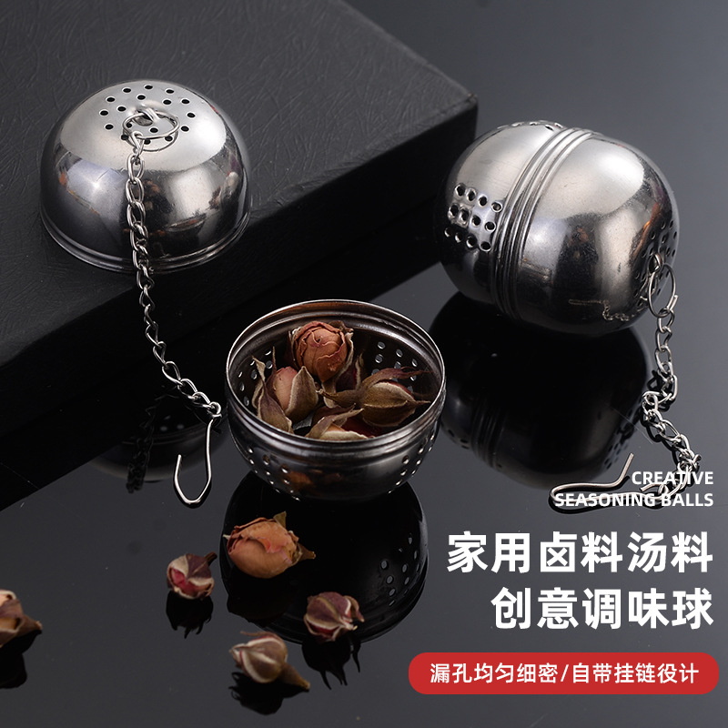 Креативный многофункциональный нержавеющая сталь яйцевидный шар для приправ суп тушеное мясо чайный фильтр сеть ресторанный контейнер для специй