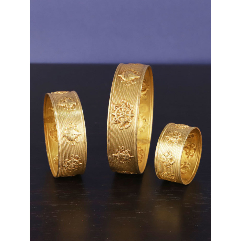 Pure Copper Mandala Plate, Preppy Design, Can Be Carried with You for Mandala Eight Auspicious Mandala Compass Small Mandala 10