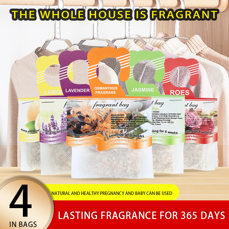 English factory direct sales Xueqike factory technology wardrobe sachet wholesale wardrobe car aromatherapy incense bag wholesale