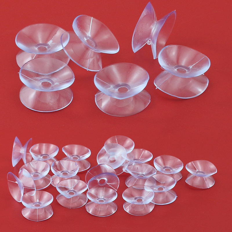 Factory wholesale transparent double-sided suction cup coffee table glass fixed non-slip suction cup pad countertop isolation glass suction cup