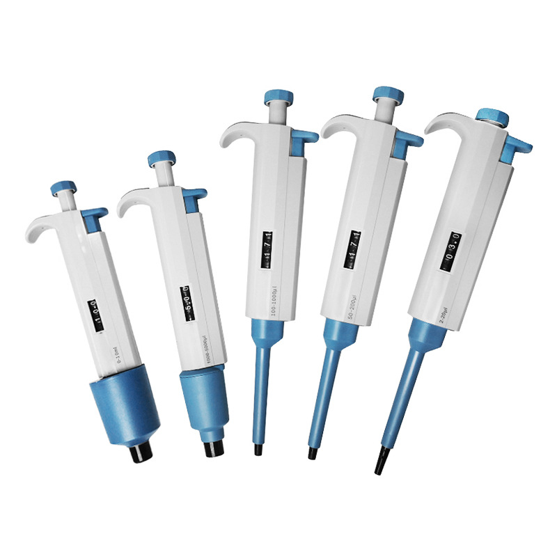 Manufacturer Wholesale Micro Pipettes Single-Channel Multi-Channel Manual Continuous Adjustable Range Pipettes Laboratory