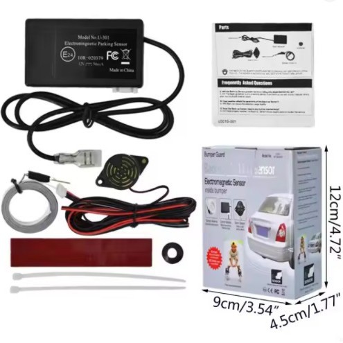 Электромагнитный индукционный радар заднего хода U-301 без зонда, без повреждений автомобиля