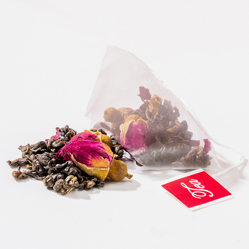 Hotel Tea Bags Factory Direct Sales Hotel Disposable Tea Bags Individually Packaged Triangular Tea Bags