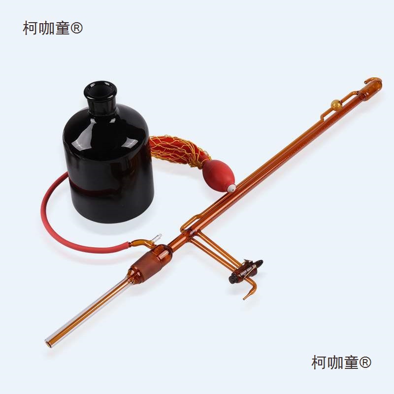 Brown Fully Automatic Zero-Return Burette 10Ml/25Ml/50Ml Ptfe Piston Acid-Base Universal Metabo