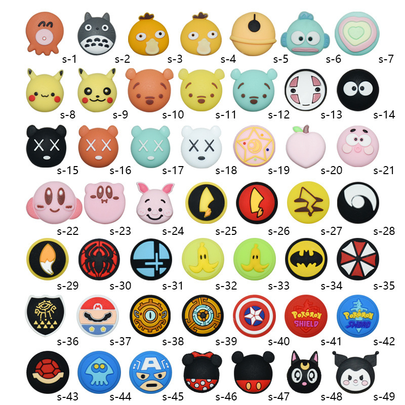 Крышка джойстика Nintendo силиконовая с когтями кошки для защитного покрытия Nslite