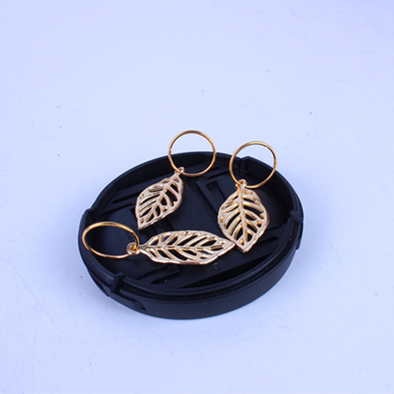 Wig Jewelry Ring African Twisted Spring Braid Three-Strand Braid Hollow Braid Hair Extension Ring Dirty Braid Decorative Ring Hair Ring