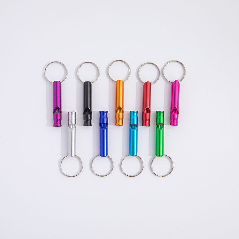 Алюминиевая свисток для выживания, свисток для тренировки, свисток для первой помощи