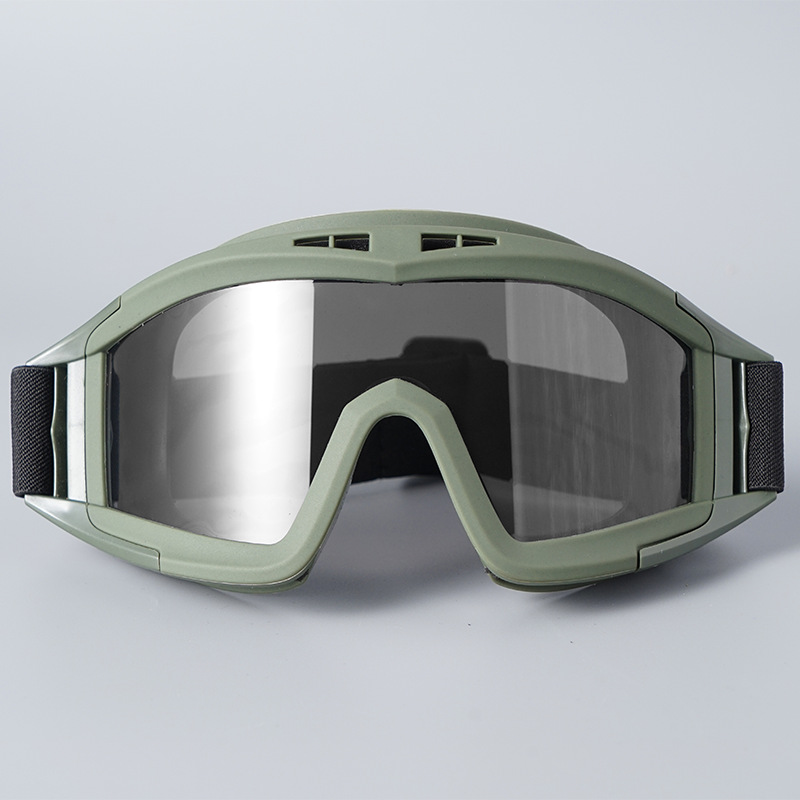 Tactical eye protection Army Desert Locust fan bulletproof wind sand shooting real CS bulletproof equipment Alpha Outdoor