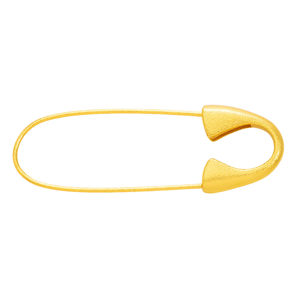 Security Pin, High-End, Exquisite, Not Easy to Fold, Not Easy to Fade, Sand Gold DIY Accessories, Antique Brooch Pin