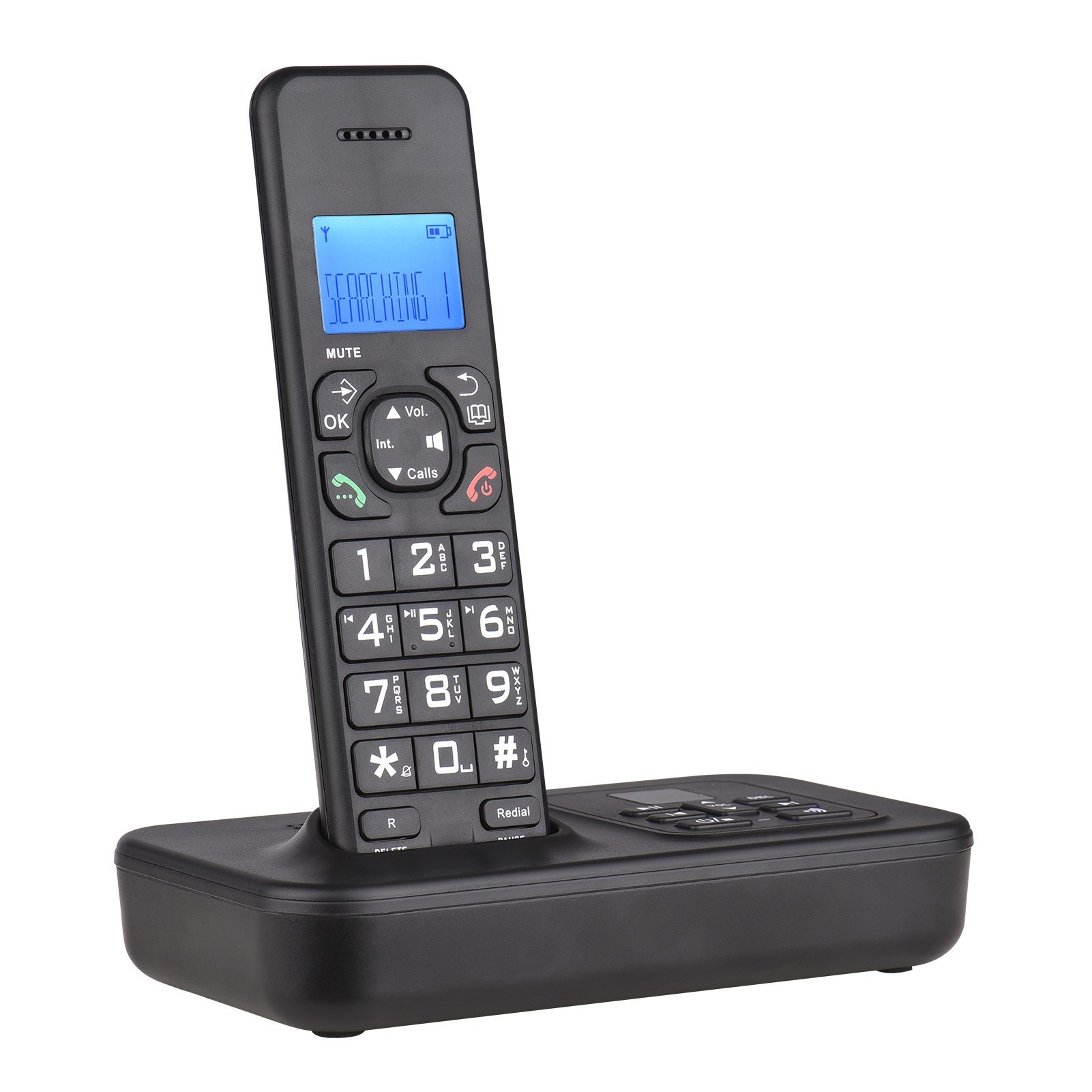 Big letter D1002BTAM office digital cordless telephone home handheld cordless telephone factory straight