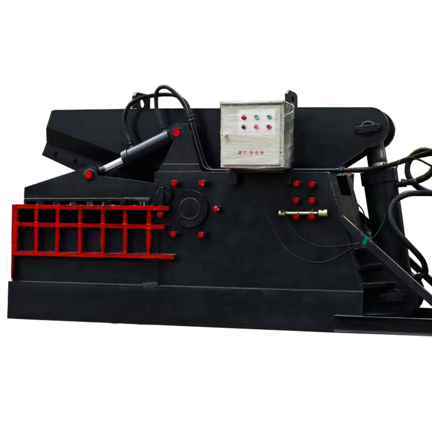 Waste Channel Steel Square Steel Shearing Machine Hydraulic Metal Scrap Shearing Machine Metal Aluminum Ingot Copper Ingot Shear