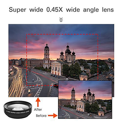 0.45X Wide-Angle Lens 15X Macro Mobile Phone External Camera Hd Distortion-Free Manufacturer Wholesale Mobile Phone Lens