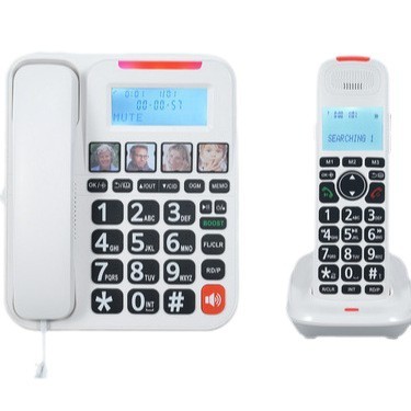 Cross-border D2015TAM digital cordless home business office big button elderly telephone landline