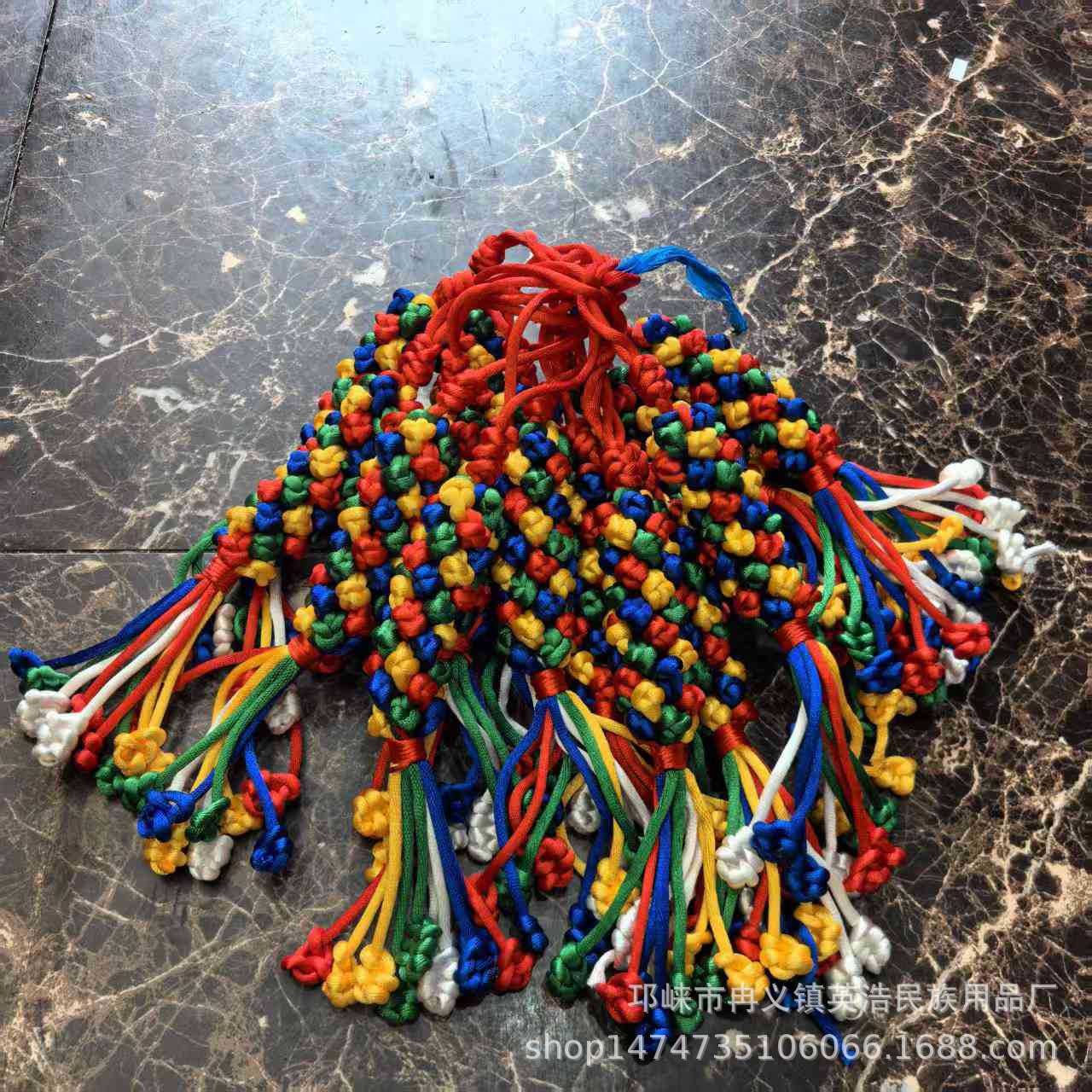 Ethnic pendant car hanging large pineapple knot