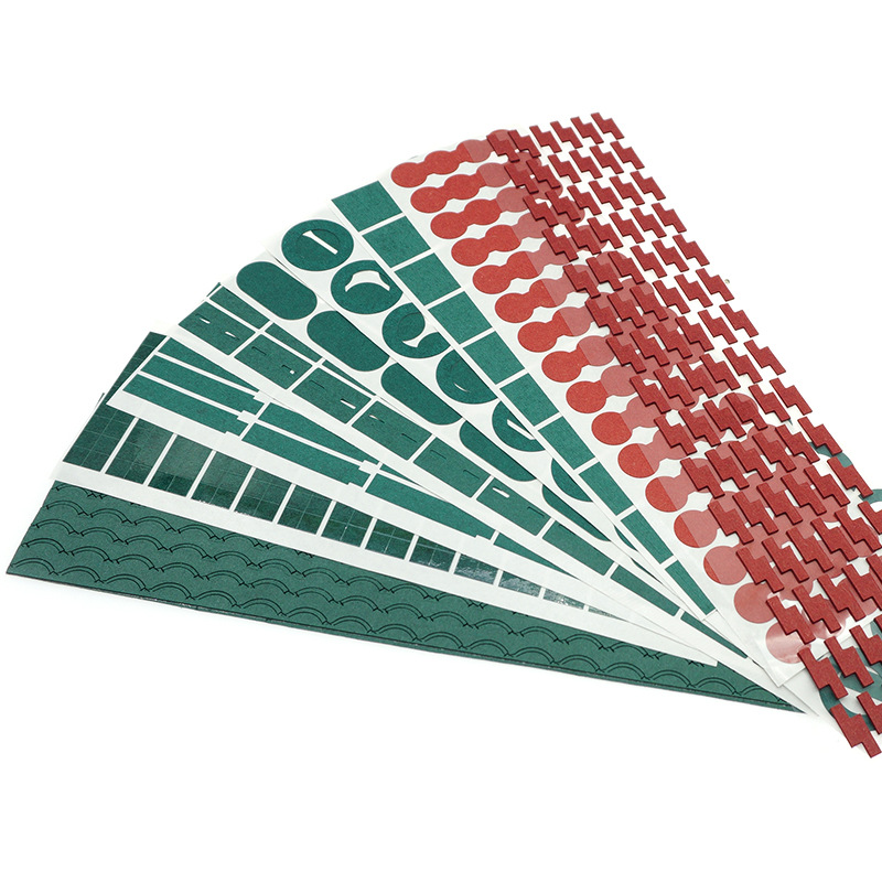 18650 Lithium Battery Highland Barley Paper Gasket Flame Retardant High Temperature Resistant Insulating Sheet Single-Sided Adhesive Die-Cut Highland Barley Paper Customization