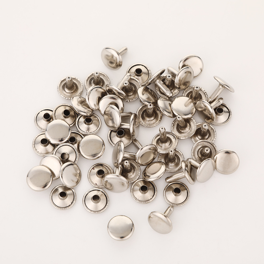 Factory wholesale metal double-sided rivet single-sided nail head nail mushroom double-sided nail specifications complete accessories