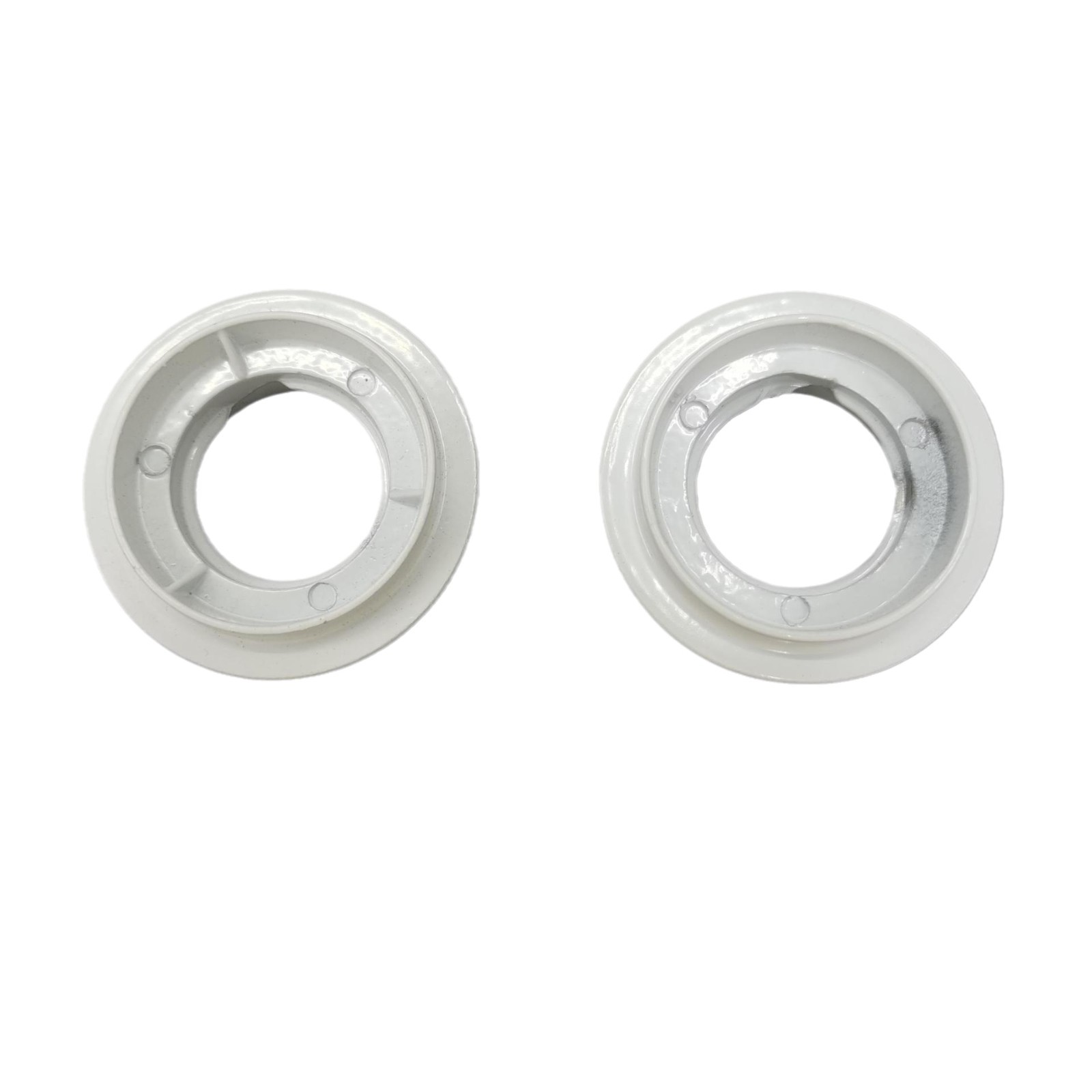 Aluminum alloy die-cast white 2 teeth 3 teeth lamp ring customizable lamp ring lighting accessories manufacturers wholesale